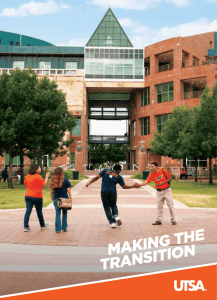 Transfer Admissions - The University of Texas at San Antonio