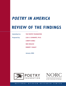 poetry in america - Poetry Foundation