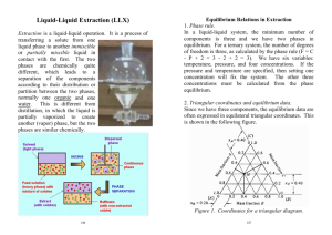 Liquid-Liquid Extraction (LLX)