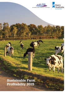 Sustainable Farm Profitability 2015