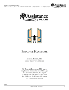 Employee Handbook