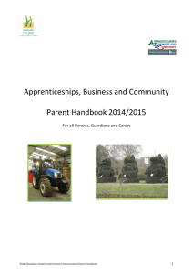 Apprenticeships, Business and Community Parent