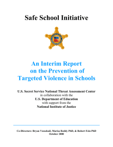 Secret Service Safe School Initiative