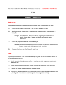 Indiana Department of Educational Academic Standards in