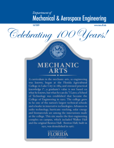 2009 Fall Newsletter - Mechanical and Aerospace Engineering
