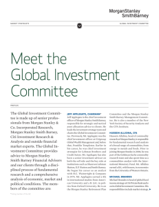 Meet the Global Investment Committee