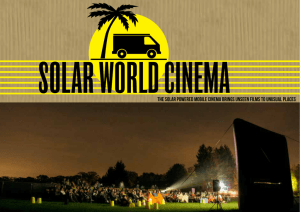 Solar World Cinema web