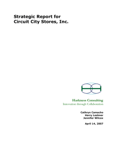 Circuit City - Economics Department