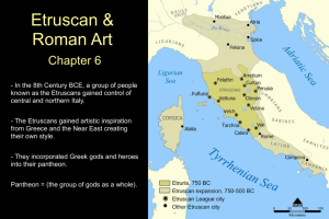 Etruscan and Roman