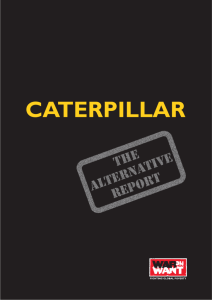 Caterpillar - The Alternative Report