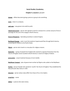 Social Studies Vocabulary Chapter 5, Lessons 1, 2, 3, 4