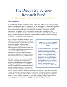 The Discovery Science Research Fund