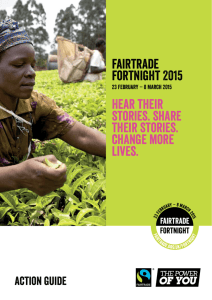 Action Guide - Fairtrade Foundation