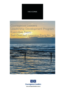Self-Directed Learning Pack No. 3