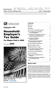 2009 Publication 926 - GTM Payroll Services
