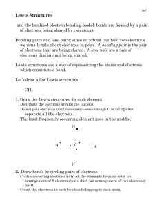 p167-178 Lewis Structures