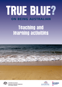 Teaching and learning activities