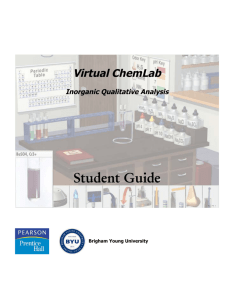 Virtual ChemLab