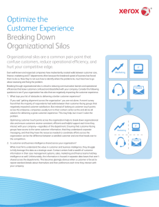 Optimize the Customer Experience FAQ