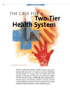 Two-Tier Health System