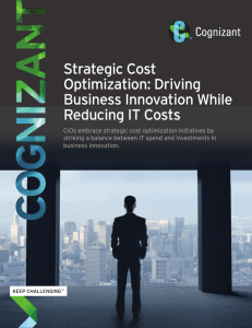 Strategic Cost Optimization: Driving Business Innovation