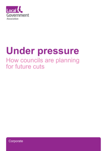 Under pressure - Local Government Association