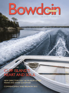 Bowdoin Magazine. Summer 2013.