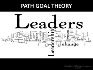 Path – Goal Theory - coachingaziendale.it