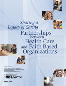 Partnerships Between Health-Care and Faith