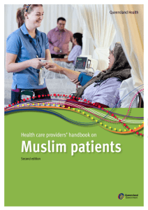 Health Care Providers' Handbook on Muslim Patients second edition