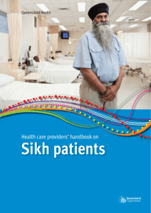 Health Care Providers' Handbook on Sikh Patients