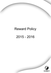 Reward Policy - Surrey County Council