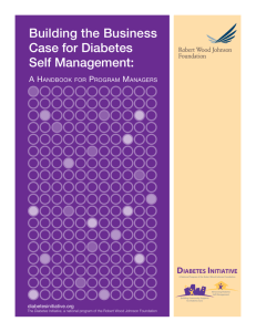 Building the Business Case for Diabetes Self