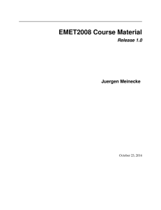 EMET2008 Course Material