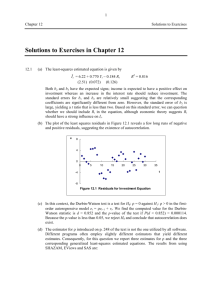 Solutions to Exercises in Chapter 12