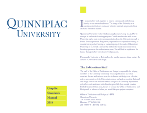 graphic guide - Quinnipiac University