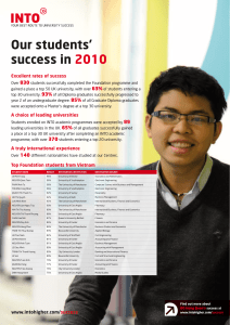Our students' success in 2010