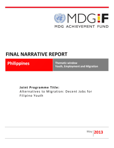final narrative report