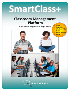 Classroom Management Platform