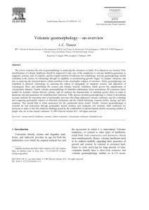 Volcanic geomorphology—an overview