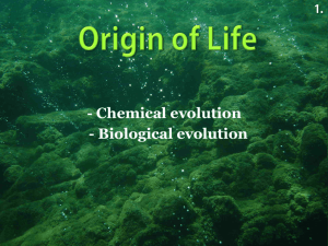 4. Origin of Life