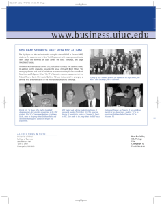 June 2004 - College of Business - University of Illinois at Urbana