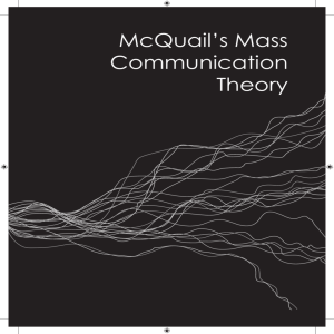 McQuail's Mass Communication Theory: Theory of Media and Society