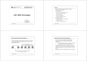 LAN / WAN Technologies