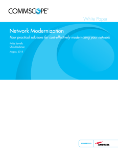 Four practical solutions for cost-effectively modernizing your network