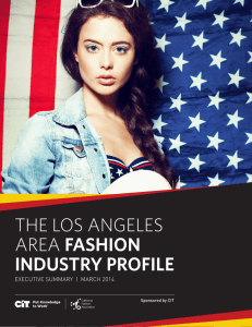 executive summary - California Fashion Association