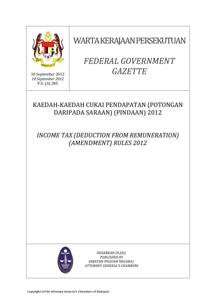 JADUAL POTONGAN PCB 2012 PDF