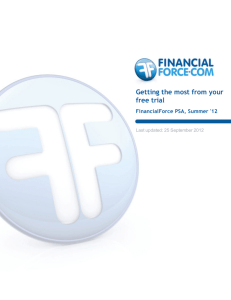 PSA Trial Guide - FinancialForce.com
