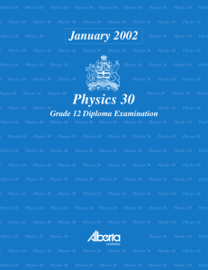 Physics 30 - Mr. Clintberg's Studyphysics!