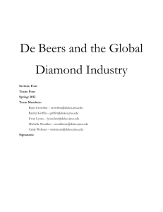 De Beers and the Global Diamond Industry